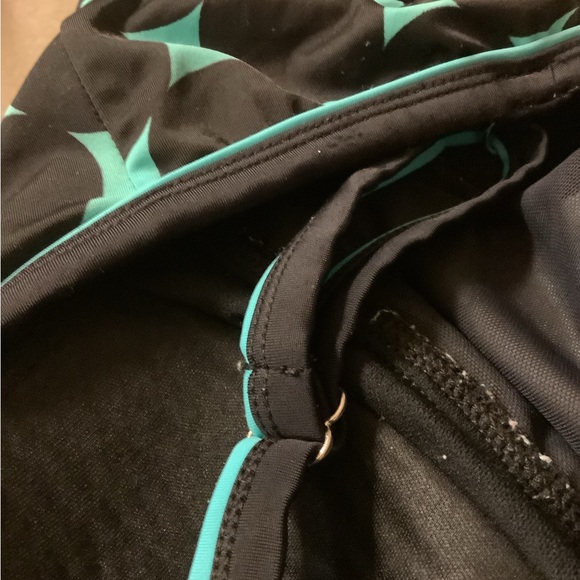 one-piece swimsuit size Large turquoise black. Hides tummy. 🌴 by Kim Swi - Picture 9 of 12